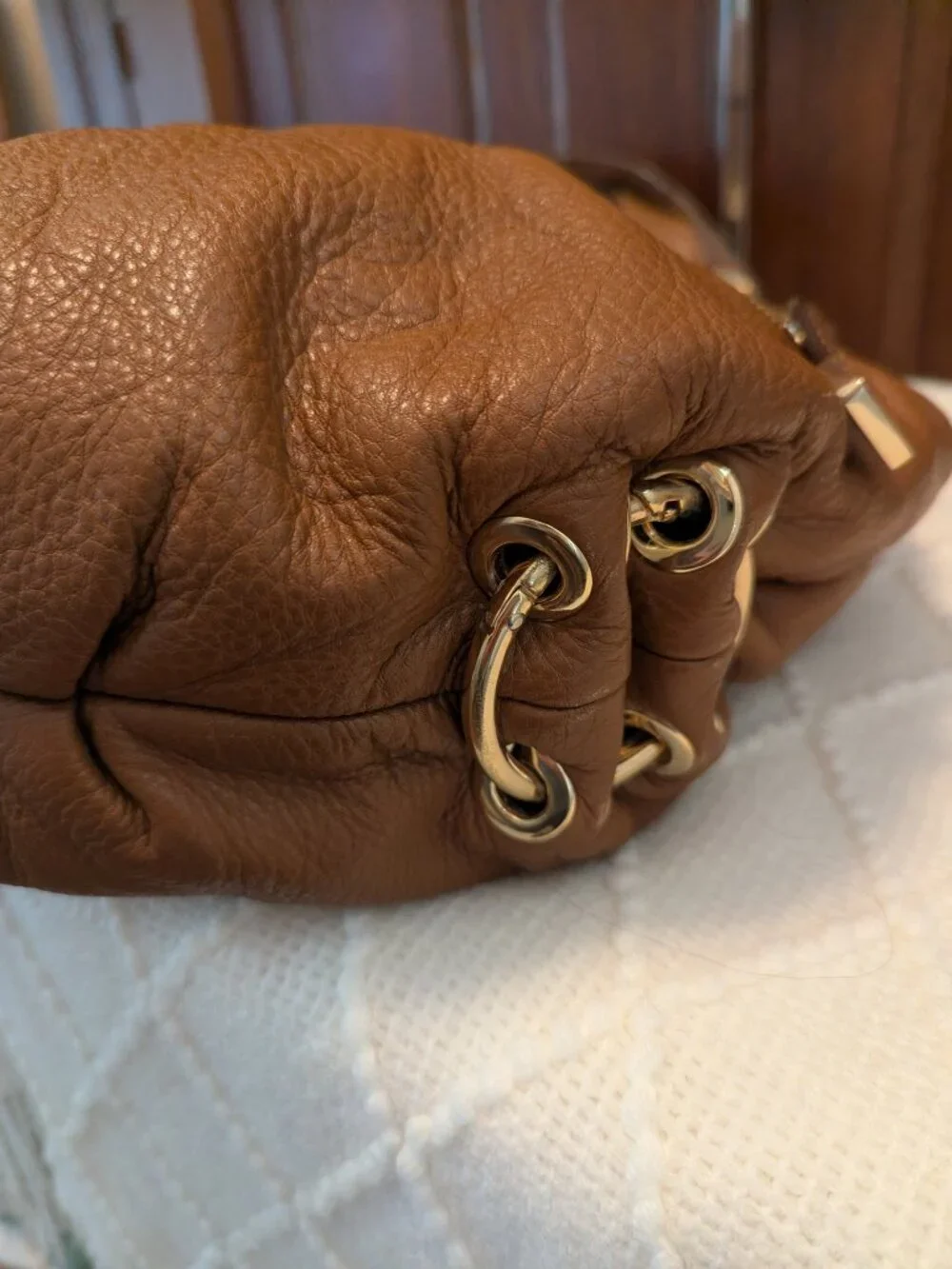 Michael Kors Large Layton Tan Hobo Bag